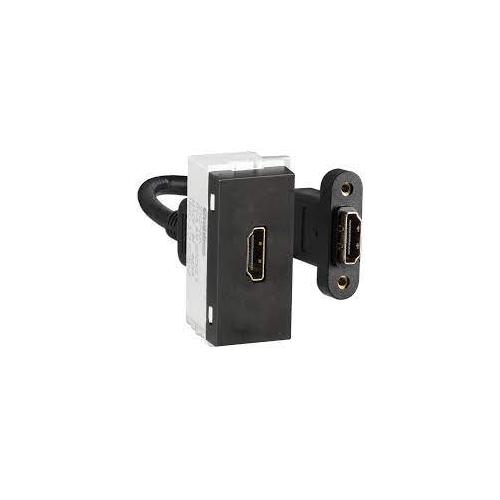 Crabtree Athena 1 M Elephant Grey VGA Data Socket, ACNKTXG061