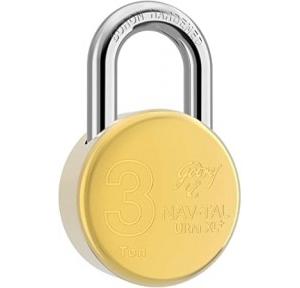 Godrej Navtal Ultra XL+ Padlock (4 Keys), 5100