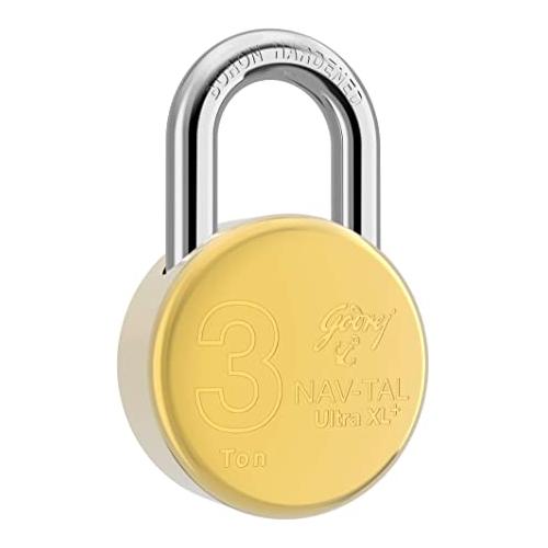 Godrej Navtal Ultra XL+ Padlock (4 Keys), 5100