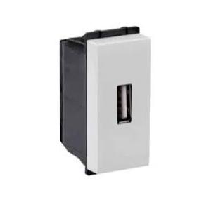 Crabtree Verona 1 M New Single Port USB Charger 2.1 A, ACVKGXW002