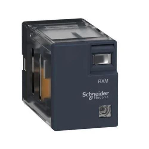 Schneider 230V AC 4 Change Over 5 AMP Contact Rating Zelio RXM Miniature Plug In Relay, RXM4NB3P7