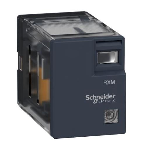 Schneider 48V DC 4 C/O - 3 AMP Zelio RXM Miniature Plug In Relay, RXM4LB2ED