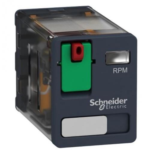 Schneider 48V DC 1 Change Over 15 AMP Contact Rating Zelio RPM Miniature Plug In Relay, RPM11ED