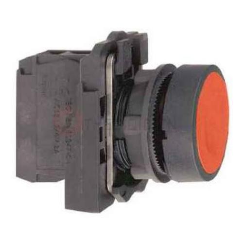 Schneider Spring Return Projecting Push Button Red, XB5AL41N