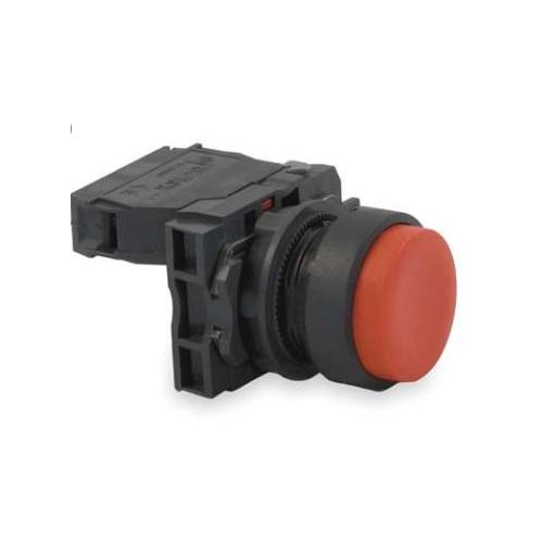 Schneider NC Contact Spring Return Projecting Push Button Red, XB5AL42N