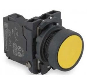 Schneider Spring Return Projecting Push Button Yellow XB5AL51N