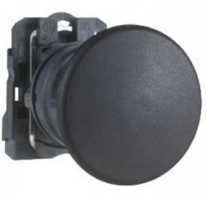 Schneider 40mm Harmony Mushroom Head No Contact Non Illuminated Push Button Black, XB5AC21N