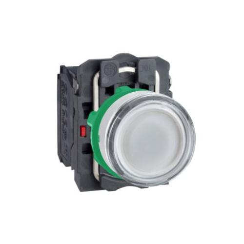 Schneider Flush Integral LED 230V No Contact Illuminated Pushbutton Clear, XB5AW37M1N