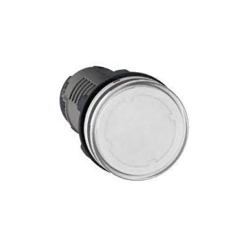 Schneider Projecting Integral LED 24V No Contact Illuminated Pushbutton Clear, XB5AW17B1N