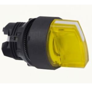 Schneider 230V NC Contact Illuminated Selector Switch Yellow, XB5AK145M1N