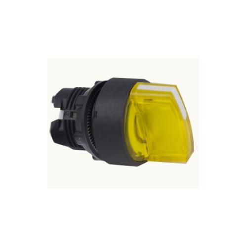 Schneider 230V NC Contact Illuminated Selector Switch Yellow, XB5AK145M1N