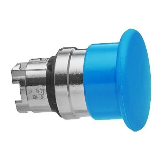 Schneider 40mm Harmony Mushroom Head No Contact Non Illuminated Push Button Blue, XB5AC61N