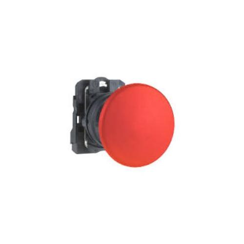 Schneider 40mm Harmony Mushroom Head NC Contact Non Illuminated Push Button Red, XB5AC42N