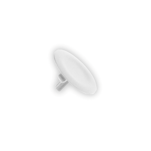 Schneider Harmony Flush Unmarked Push Button Cap White, ZBA1N