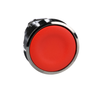 Schneider Projecting Flush Marked Push Button Cap Red, Text Off, ZBA434N