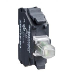 Schneider Harmony 24V Integral LED White Light Block With Screw Clamp Terminal