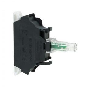 Schneider Harmony 110V Integral LED White Light Block With Screw Clamp Terminal, ZBVM1N