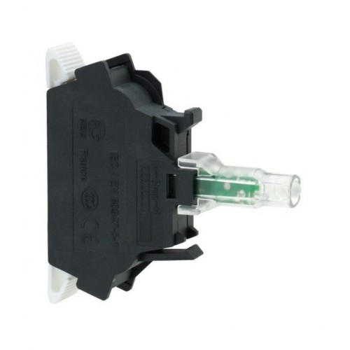 Schneider Harmony 110V Integral LED White Light Block With Screw Clamp Terminal, ZBVM1N