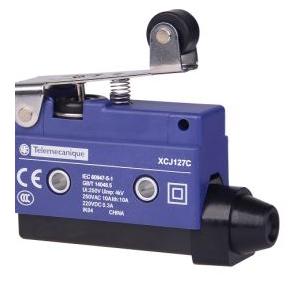 Schneider Osisense Short Roller Lever Plunger-Flat XCJ-Thermoplastic Tiger Limit Switch, XCJ127C