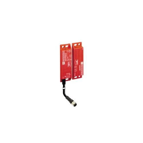 Schneider 3-Pole 1 NC + 1 NO + 1 NO (Staggered) XCSDM Safety Coded Magnetic Switch, XCSDMP700L01M12