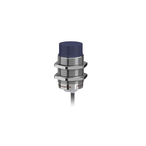 Schneider 15mm M30 1 NO PNP Three Wire Metal 12-24V DC Non Flush Mountable Threaded Inductive Sensor, XS230BLPAL5