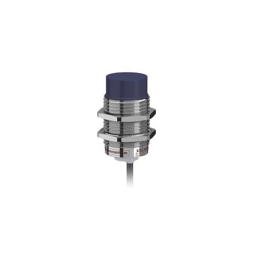 Schneider 15mm M30 1 NO PNP Three Wire Metal 12-24V DC Non Flush Mountable Threaded Inductive Sensor, XS230BLPAL2