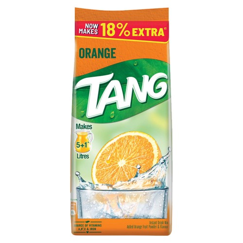 Tang Powder 500gm Packet, Orange Flavor