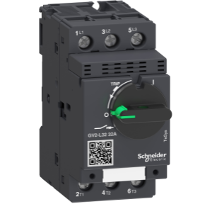 Schneider 50kW 32A Magnetic Circuit Breaker, GV2L32