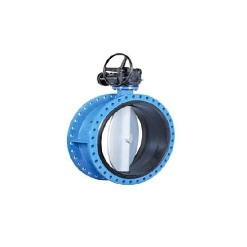 150mm SS 316 Disc Double Flanged Butterfly Valve