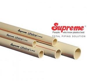 Supreme 100mm CPVC Pipe, 1 mtr, SCH-80