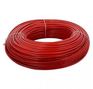 Polycab PVC Insulated Industrial Flexible Cable 4 Sqmm 1 Core Red 100 Mtr