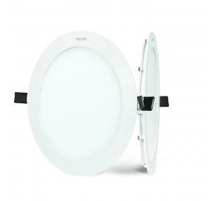 Philips Ultra Slim 22W Recessed Round LED Panel Light, Cool  White