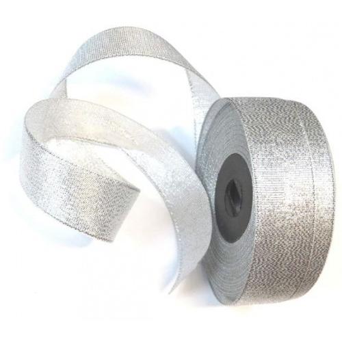 Ribbon Roll Silver, 1 inch x 20 Mtr