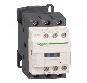 Schneider Contactor LC109 400/415 V, 4 kW, Electric, 3 Phase