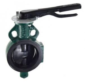 Zoloto Butterfly Valve Wafer Type 65mm, PN-1.6 With SS304 Disc