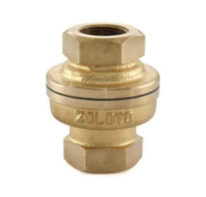 Zoloto Bronze Vertical Lift Check Valve (Screwed), Size : 15mm