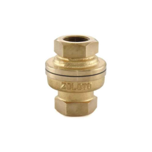 Zoloto Bronze Vertical Lift Check Valve (Screwed), Size : 15mm