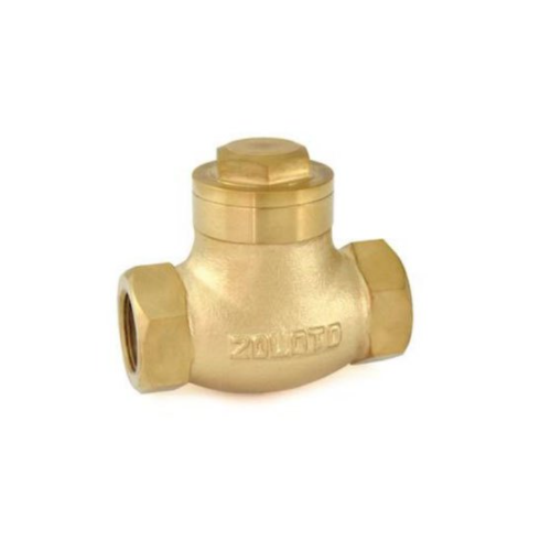 Zoloto Bronze Horizontal Lift Check Valve (Screwed), Size : 15mm