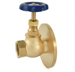 Zolto Bronze Globe Valve (One Side Flanged), PTFE Seating, Size : 15mm