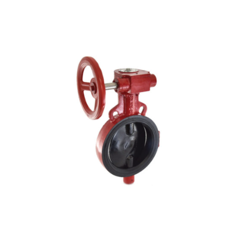 Zoloto Gear Operated Wafer Type PN 2.5 Butterfly Valve with S.G. Iron Disc, Size : 200mm