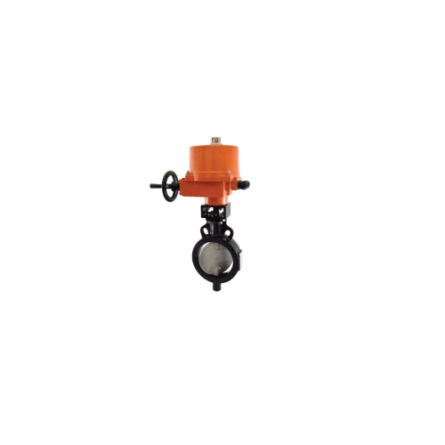 Zoloto Butterfly Valve (Wafer Type), PN-1.0 with Electrical Actuator, Size : 40mm