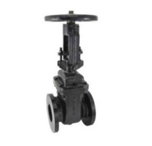 Zoloto Cast Iron Sluice Valve PN-1.6 (Flanged) with Rising Stem, 50mm