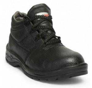 Hillson Rockland Black Steel Toe Safety Shoes, Size: 6