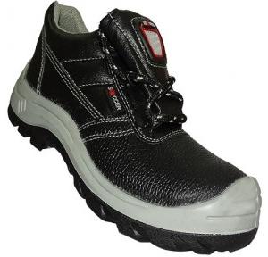 Hillson Soccer Black Steel Toe Safety Shoes, Size: 11