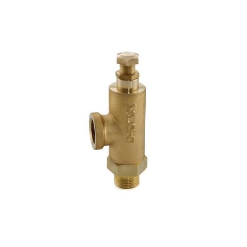 Zoloto Spring Loaded Safety Relief Valve, Enclosed Discharge (Screwed), 15mm