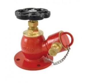 Zoloto Bronze Fire Landing Flanged Hydrant Valve, 80mm