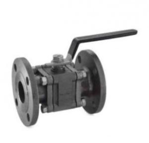 Zoloto Cast Steel Class-150 Flanged Three Piece Design Ball Valve, 15mm