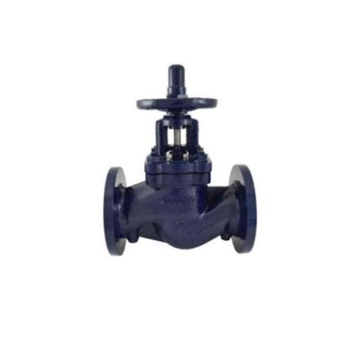 Zoloto Cast Iron Double Regulating Flanged Balancing Valve with Nozzle, 65mm