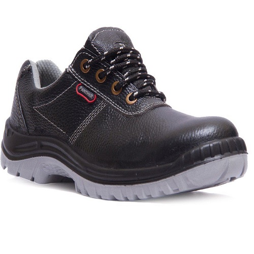 Hillson Panther Black Steel Toe Safety Shoes, Size: 11