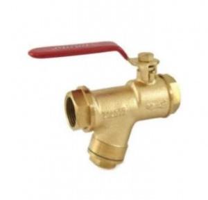 Zoloto Bronze Ball Valve with Integral Screwed Strainer, 15mm